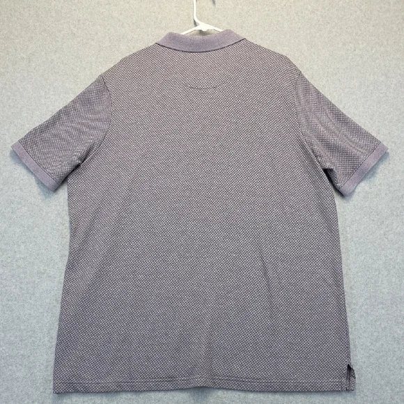 Lands' End Men's Lavender Polo Shirt - Picture 8 of 9